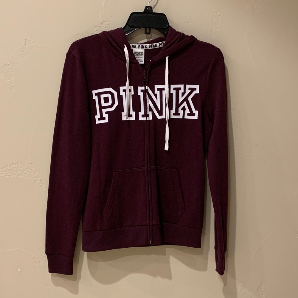 PINK Maroon Sweater
